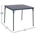 thumbnail image 6 of Fenbeli 34inch Portable Folding Table for Living Room, Office, Camping, Black, 6 of 7