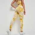 thumbnail image 3 of Gibobby Pantalones deportivos Pantalones deportivos de cintura alta para mujer(Amarillo， S), 3 of 4