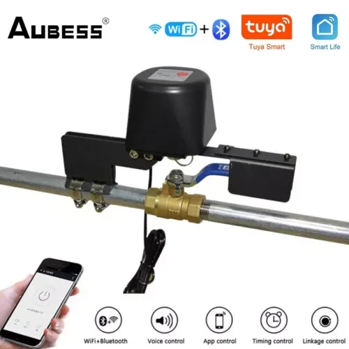 Tuya WiFi Smart Wireless Control Smart Water/Gas Valve Open Close Controllers
