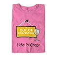 thumbnail image 7 of Life is Crap Out Chardonnay Wine Funny Shirt Drinking Drunk T-Shirt Tee, 7 of 7