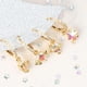 thumbnail image 5 of 4 Count Teen Girls Dangle Hoop Earring Ear Cuffs Fashion for Mom, Girl Friend, Sunnimix Pendiente de arete, 5 of 8
