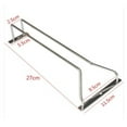 thumbnail image 5 of 27/35/55cm Wine Glass Hanger Stainless Steel Rack Stemware Home Bar Pub Holder, 5 of 5