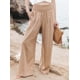 thumbnail image 4 of Pantalones Palazzo de para Mujer Color Caqui S, 4 of 8