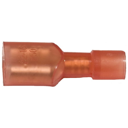Nylon Fully Insulated Disconnects Male - 22-16 Wire, .250x.032 Tab