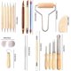 thumbnail image 2 of 61PCS Set Ceramic Carving Tools, Clay Pottery Carving Kit, Wood Modeling Knife, For Polymer Pottery Pottery Candles, 2 of 5