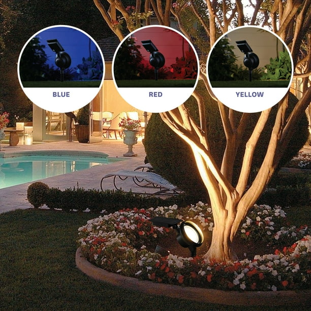 Better Homes & Gardens Solar Powered Black Metal Color Lock