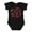 AB-Black, variant on Happy Friendsgiving with Leaves and Pumpkins Boys or Girls Baby Bodysuit