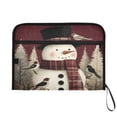 thumbnail image 7 of Accordion File Organizer with Zip Closure 13 Pockets Expanding File Folder Letter A4 Paper Document Organizer for Home Office Snowman and Birds, 7 of 7