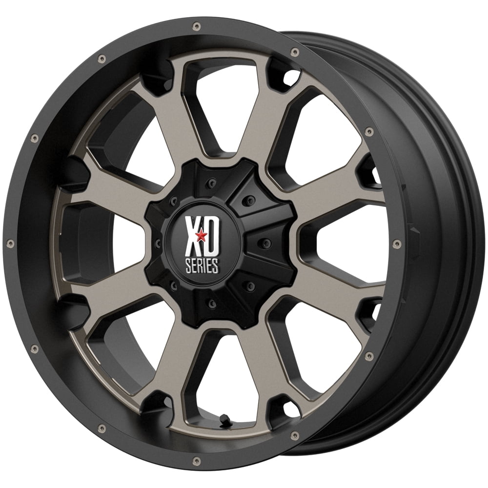 XD Series XD825 Buck 25 20x9 8x170 +0mm Black/Tint Wheel Rim 20" Inch