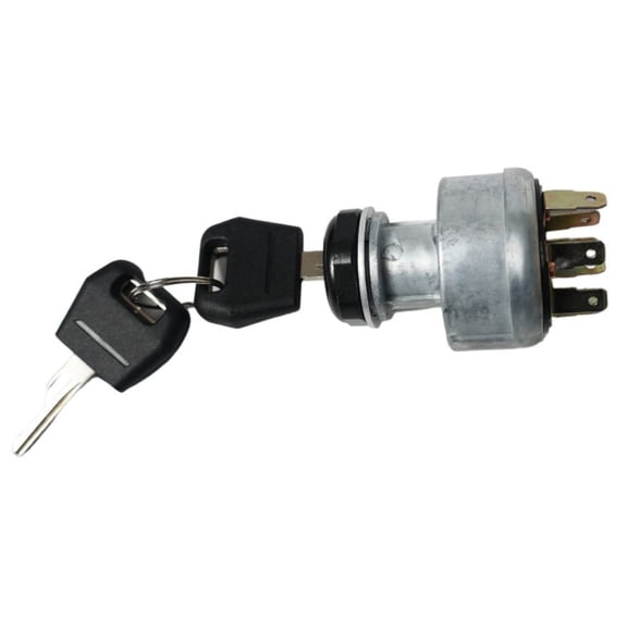 GUYUTING For Case IH Equipment Ignition Switch 282775A1 with Keys Direct Replacement for Tractors Excavators Crawlers