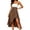 Skirt - Coffee, variant on Maqroz High Waisted Skirts for Women Steampunk Corset Lace Up Asymmetrical Hem Ruffle Wrap Ruched Vintage Maxi Skirt Party Clubwear