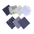 thumbnail image 3 of 7PCS/Set Mixed Printing 25 * 25cm Floral Fabrics for Patchwork Sewing Materials Quilting Scrapbooking Cotton Cloth, 3 of 8