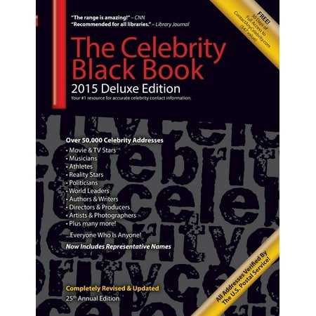 The Celebrity Black Book 2015 Over 50000 Celebrity Addresses Epub-Ebook