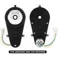 thumbnail image 4 of 2Pcs 24V Replacement Parts for Kids Ride on Toy Car,24V 45000RPM Gears Box for Kids Electric Ride on Toy Car RS555, 4 of 6