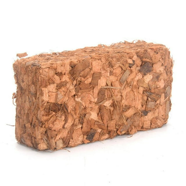 Coconut Fiber Brick Good Water Absorption Great Value Root Protective Coconut Fiber Brick for Flower Plants Growing