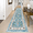 Blue, variant on MJIAexp 2'x8' Boho Floral Kitchen Runner Rug Machine Washable Runner Rug Non-Slip Rubberback Hallway Runner Laundry Rug Throw Carpet for Living Room Bedroom Dining Room Entryway Kitchen Beige