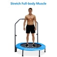 thumbnail image 4 of Gymax Mini Trampoline avec Barrière Ajustable pour Entraînement, 4 of 10