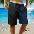 thumbnail image 2 of Men's Bermuda Cargo Shorts - Big & Tall Sizes with Multiple Pockets | Loose Fit Lightweight Outdoor Shorts for Summer & Hiking, 2 of 6