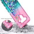 thumbnail image 3 of For LG K51/LG Q51/LG Reflect/LG Stylo 6 Shockproof Glitter Liquid Bling Diamond Quicksand Case Phone Protective Cover, 3 of 6