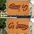thumbnail image 5 of Socisucc Welcome-Go Away Come In Doormat ndoor Outdoor Floor Mat Non Slip 40x60cm, 5 of 9