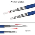 thumbnail image 3 of 4 Pieces Retractable Teacher Pointer Telescopic Teaching Pointer Presenter Whiteboard Pointer and Lanyards with 6, 3 of 5