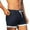 Zip Pocket Navy Blue, variant on COOFANDY Men's Swimwear Swimsuits Solid Basic Swim Boxer Trunks Board Shorts with Zipper Pockets Navy