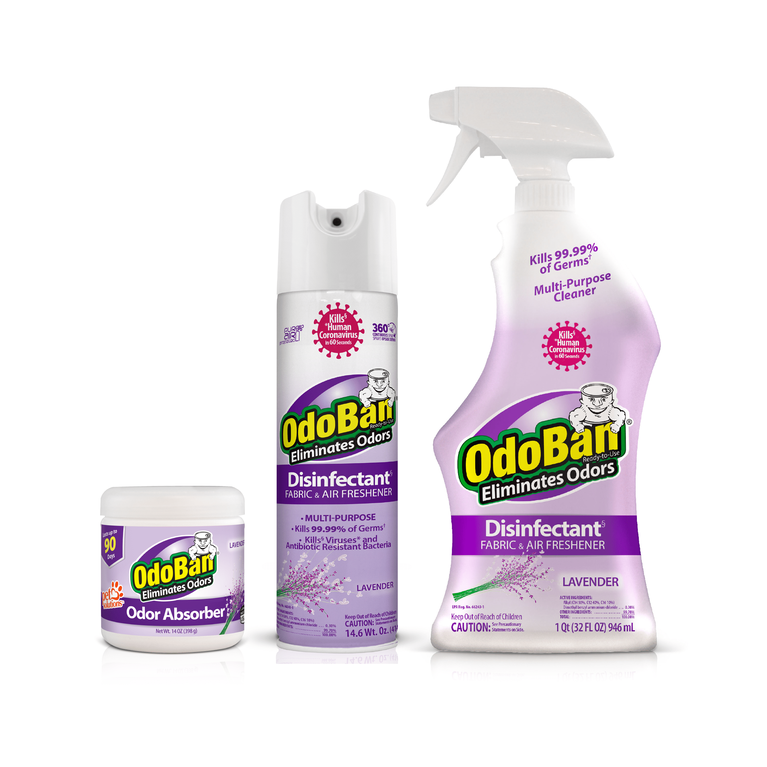 OdoBan Multipurpose Cleaner Disinfectant and Harsh Smell Eliminator