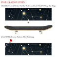 thumbnail image 2 of Constellation Premium Emery Skateboard Grip Tape Stickers (Pack of 2) | Durable PVC Backing | 8.8x32.6in/22.4x83cm | Skateboard Accessories for Ultimate Grip and Control, 2 of 5
