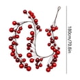 thumbnail image 3 of Christmas Ball Garland Ornament 6Ft, Christmas Ball Ornaments Xmas Shatterproof Hanging Décor for Xmas Tree Holiday Party Decorations, 3 of 6