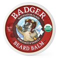 thumbnail image 1 of Bálsamo para barba orgánico Badger, acondicionador sin enjuague, tratamiento hidratante y de peinado para vello facial y bigote, 2 onzas, 1 of 7