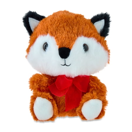 Small Fox Plush, Orange, 7", Valentine's Day by Way To Celebrate