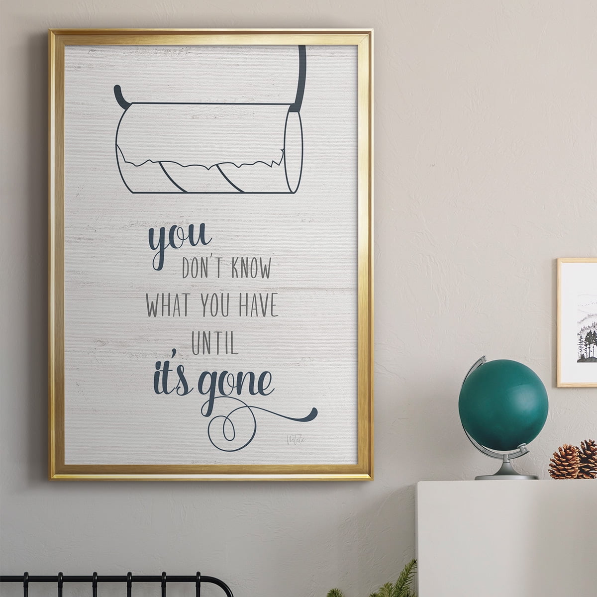 Until It's Gone Premium Framed Print - Ready to Hang