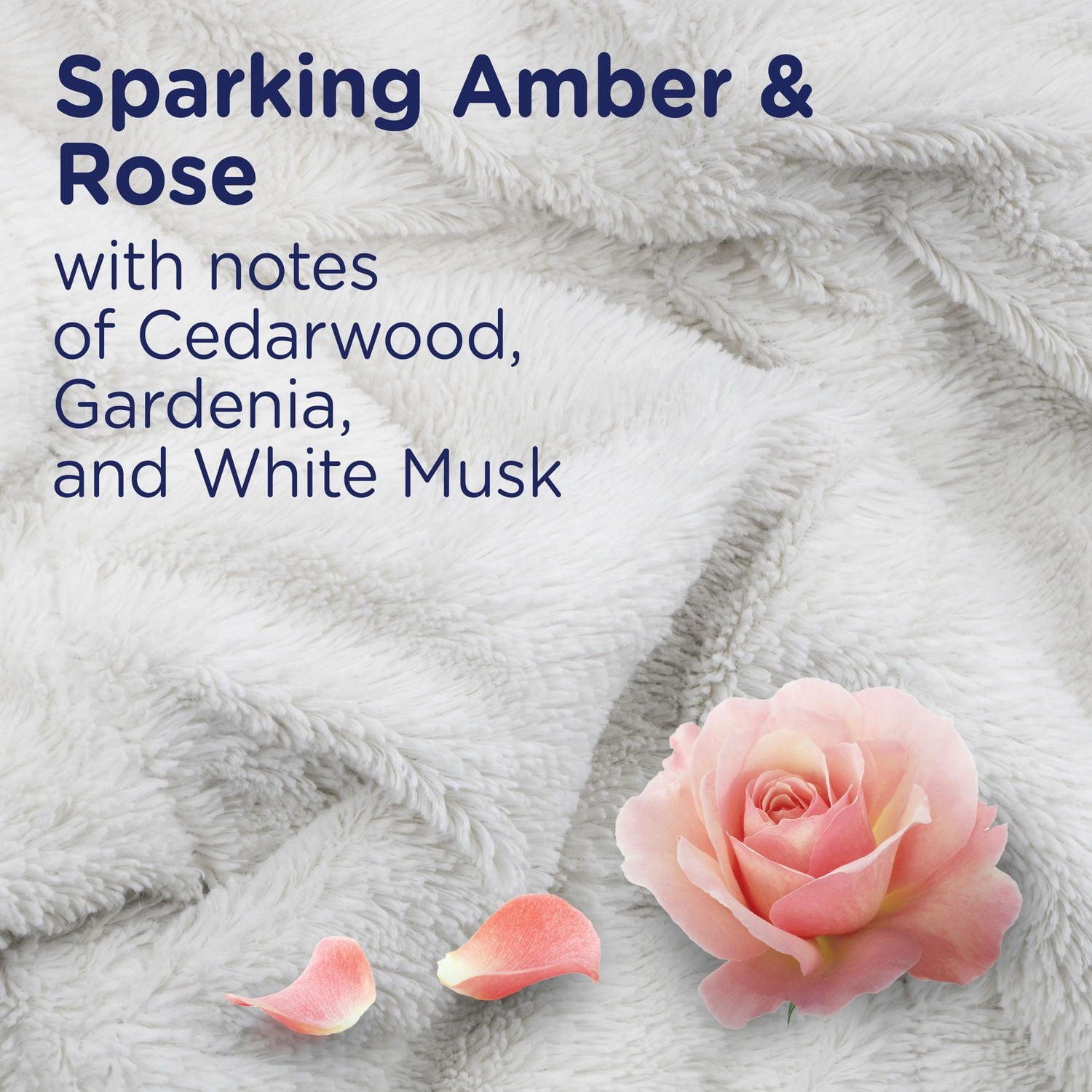 Assouplissant textile liquide Downy Infusions Bliss, parfum Ambre étincelant et rose 120 brassés, 2,4 L