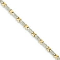 thumbnail image 1 of Bracelet en Or Jaune 14K Diamant X, 1 of 2