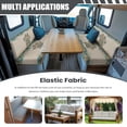 thumbnail image 3 of Yuyamidu Boho RV Dinette Cushion Covers Dog Paw Camper Cushions Covers Replacement Soft Camper Cushion Slipcover 1 Pcs Bench Cover 1 Pcs Backrest Cover, 3 of 7