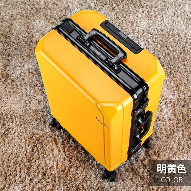 Nuevo equipaje rodante a la moda, maleta con ruedas con marco de aluminio y carga USB, equipaje de viaje con contraseña para estudiantes de 20/24/26/28 pulgadas