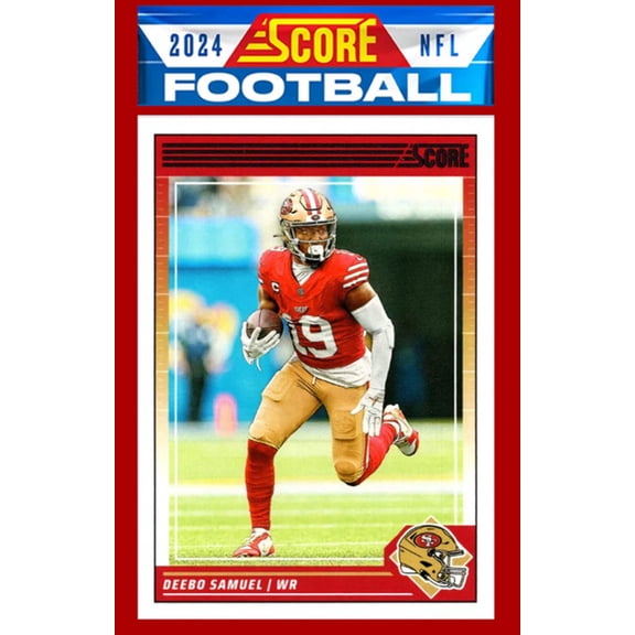 2024 SCORE 49ers Team Set Brock Purdy CMAC Deebo Rice