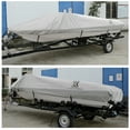 thumbnail image 2 of 300D Polyester Waterproof Boat Cover V-Hull Protector, 2 of 8