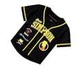 thumbnail image 5 of Boys Bart Simpson Baseball Jersey T-Shirt - Little and Big Boys Sizes 4-20 Black/Yellow, 5 of 6