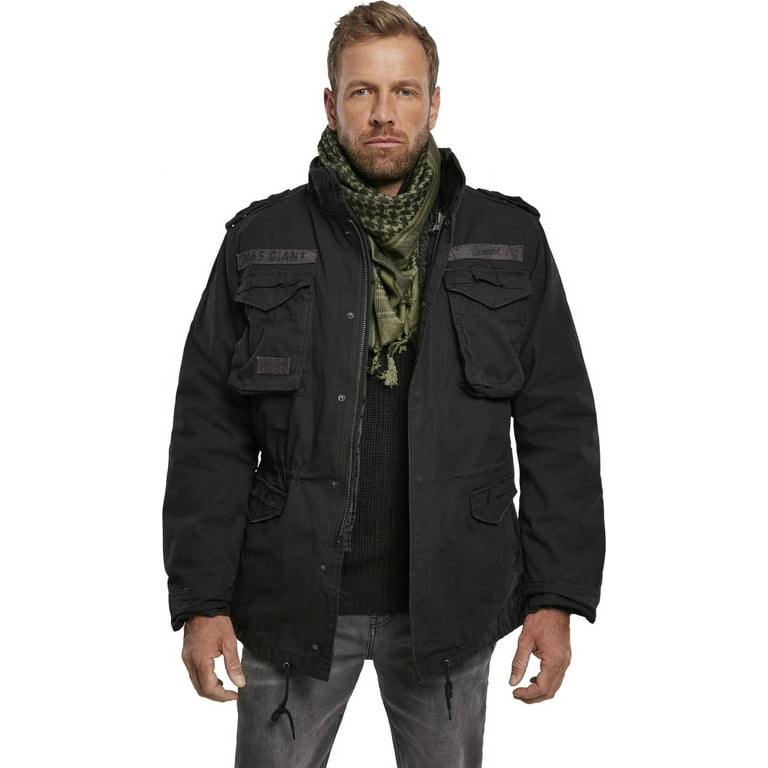 ジャケット・アウター VICTIM M65 BIG COAT QUILTED BIG VEST Big & Tall Brandit M65 Premium Field Jacket (Black 6XL) - Outdoors