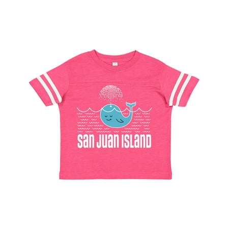 

Inktastic San Juan Island Washington Whale Gift Toddler Boy or Toddler Girl T-Shirt