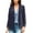 Purple, variant on Siilsaa Womens Blazers Dressy Casual Notched Lapel Pockets Button Work Office Blazer Jacket Suit Blue,XL
