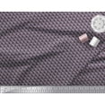 thumbnail image 2 of Soimoi Poly Georgette Tissu Chevrons Impression Tissu par la Cour 52 Pouces de Large, 2 of 3