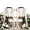 White, variant on Just Married Wedding Chair Signs Set, Sheer Lace Bride and Groom Chairs Back Decor with Ribbon, Mr & Mrs Chair Cover for Wedding Reception Ceremony Sweetheart Table