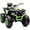 Green, variant on Hikiddo 24V Kids ATV 4 Wheeler, 2-Seater Powered Ride on ATV Toy for Big Kids w/ Bluetooth, 400W Motor - White