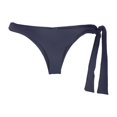 thumbnail image 1 of Tavik Womens Goldie Side Tie Bikini Swim Bottom cobaltribbed M, 1 of 2