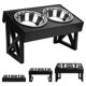 thumbnail image 1 of Dog Bowls Stand 3 Adjustable Height Pet Slow Feeding Dish Bowl Elevated Food Water Feeders Table for Small Medium Large Dogs ShopWise Round, 1 of 7