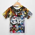 thumbnail image 5 of Cuphead T-Shirts for Boys Girls, Kids 3D Print Short Sleeve, Unisex Crew Neck Tee Shirts for Youth, 5 of 9