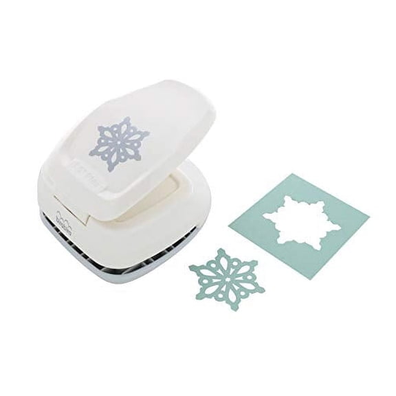 Bira 1.5 inch Silhouette Craft Lever Punch for Scrapbooking Cards Paper Arts (Snowflake)