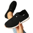 thumbnail image 6 of Willtoo Women’s Orthopedic Dress Shoes Knit Mesh Lace Up Walking Sneakers with Arch Support, Lightweight Breathable Low Top Casual Shoes, Fashion Comfort Daily Footwear, 6 of 6